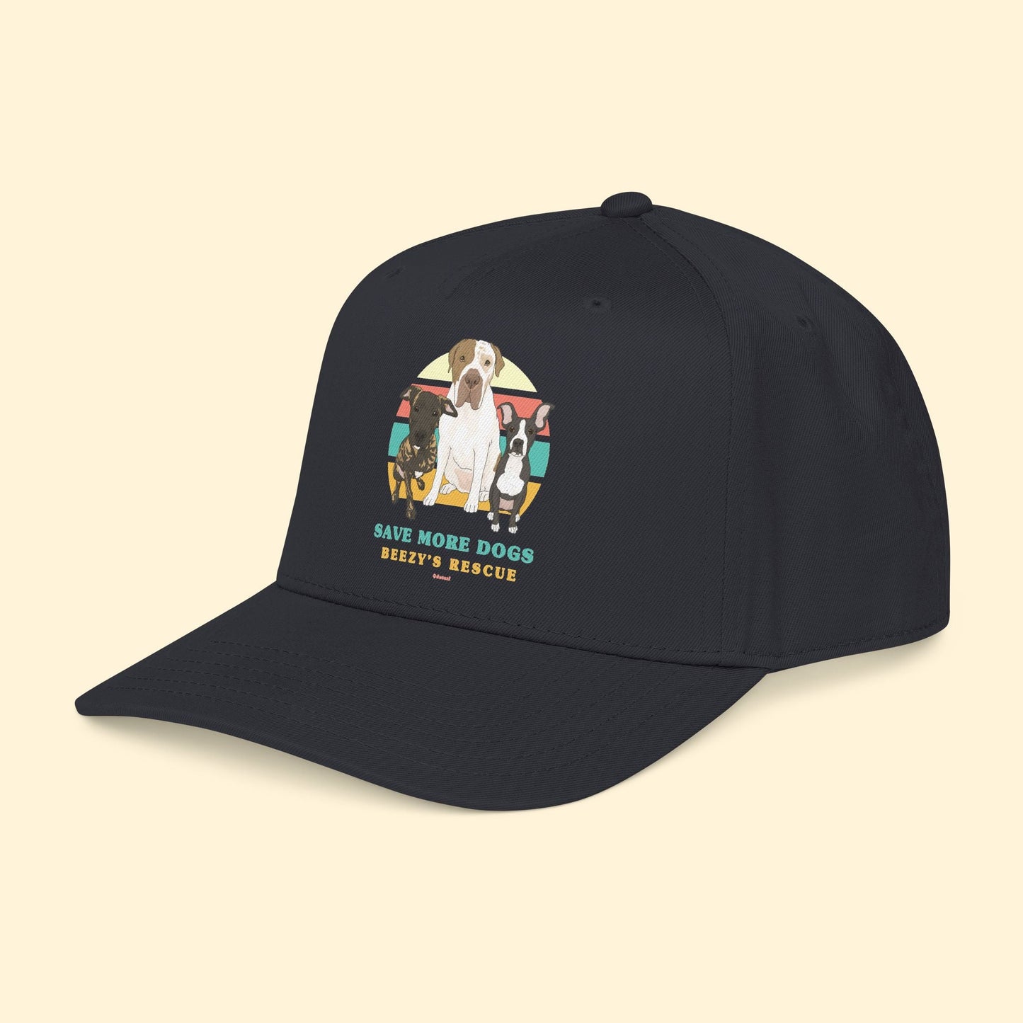 Baseball Cap | FUNDRAISER | Beezy's Rescue - Detezi Designs - 25552010887474906668
