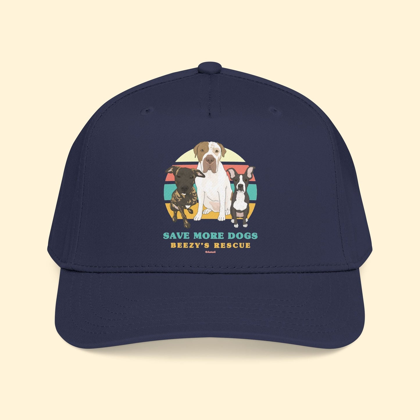 Baseball Cap | FUNDRAISER | Beezy's Rescue - Detezi Designs - 29993274968862200220