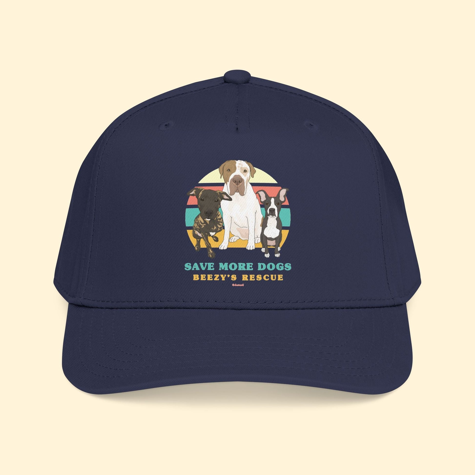 Baseball Cap | FUNDRAISER | Beezy's Rescue - Detezi Designs - 29993274968862200220
