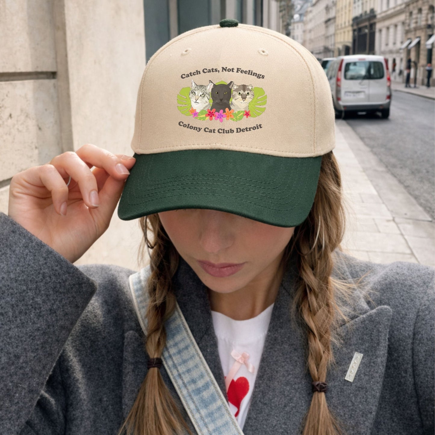 Baseball Cap | FUNDRAISER | Colonly Cat Club - Detezi Designs - 33007661275689420765