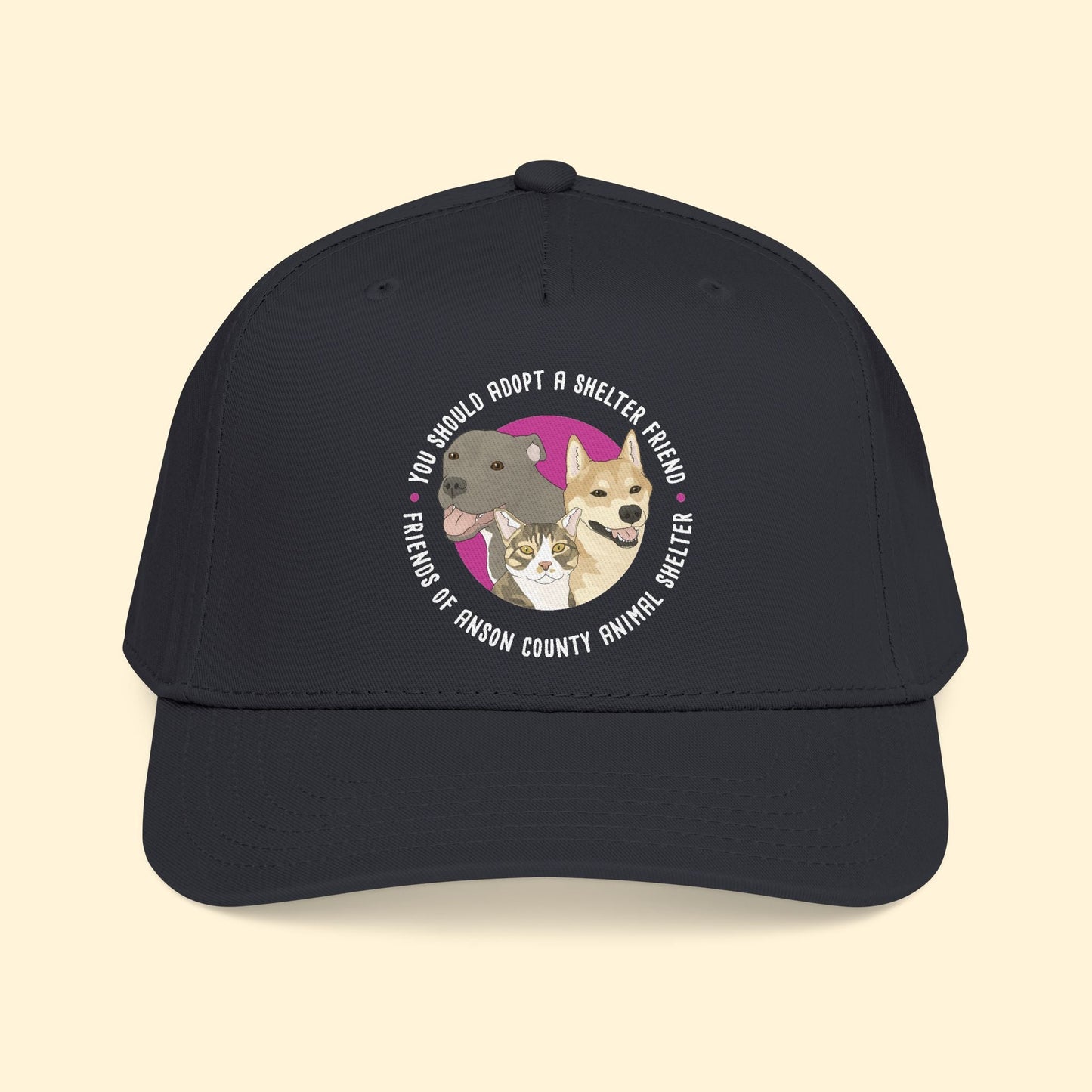 Baseball Cap | FUNDRAISER | Friends of Anson County Animal Shelter - Detezi Designs - 10290943273276028600
