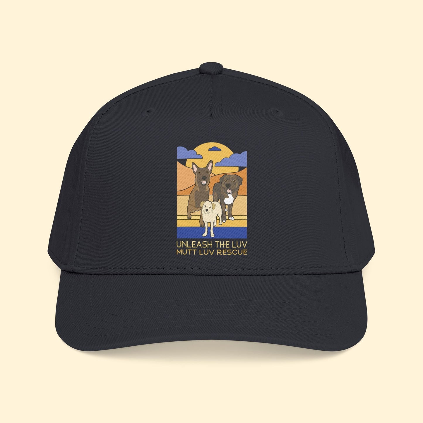 Baseball Cap | FUNDRAISER | Mutt Luv Rescue - Detezi Designs - 15208741404008960087