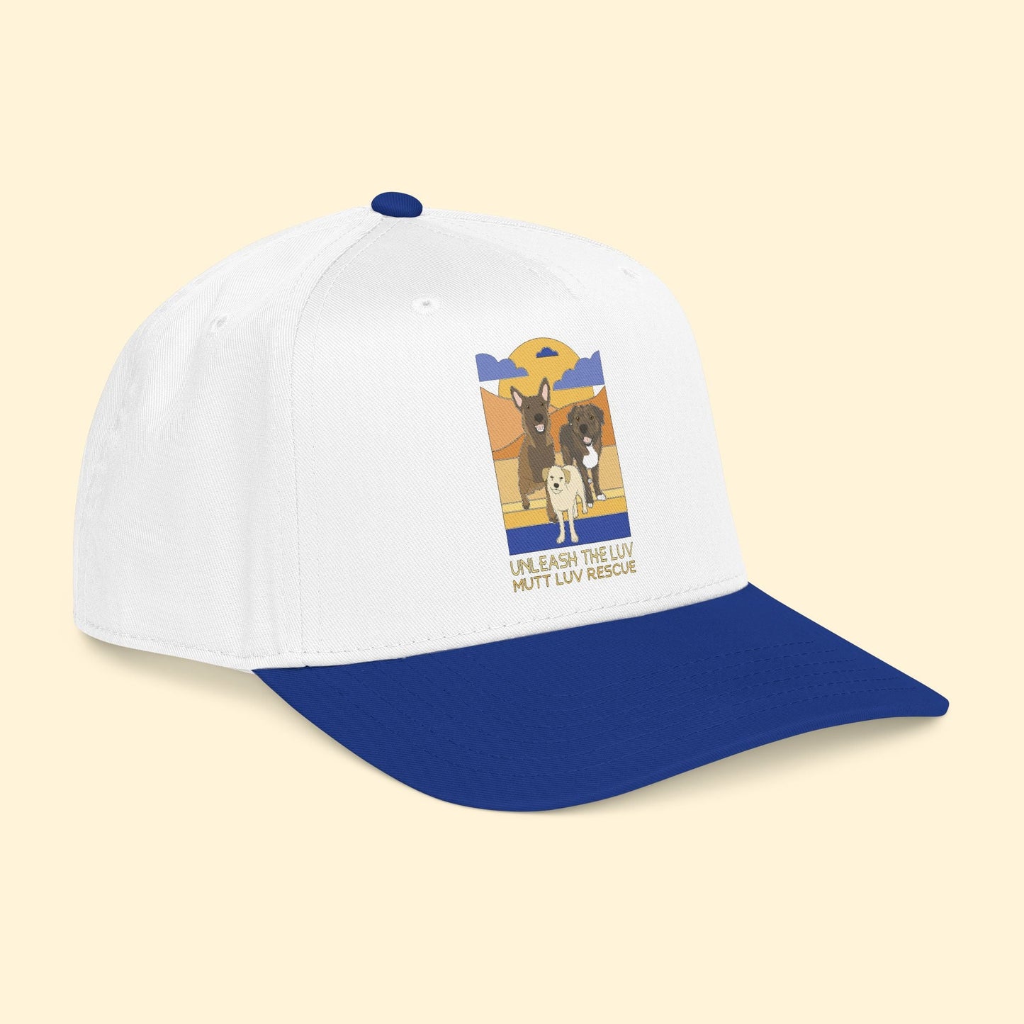 Baseball Cap | FUNDRAISER | Mutt Luv Rescue - Detezi Designs - 15208741404008960087