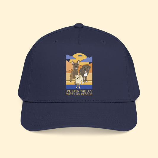 Baseball Cap | FUNDRAISER | Mutt Luv Rescue - Detezi Designs - 48595565737297041158