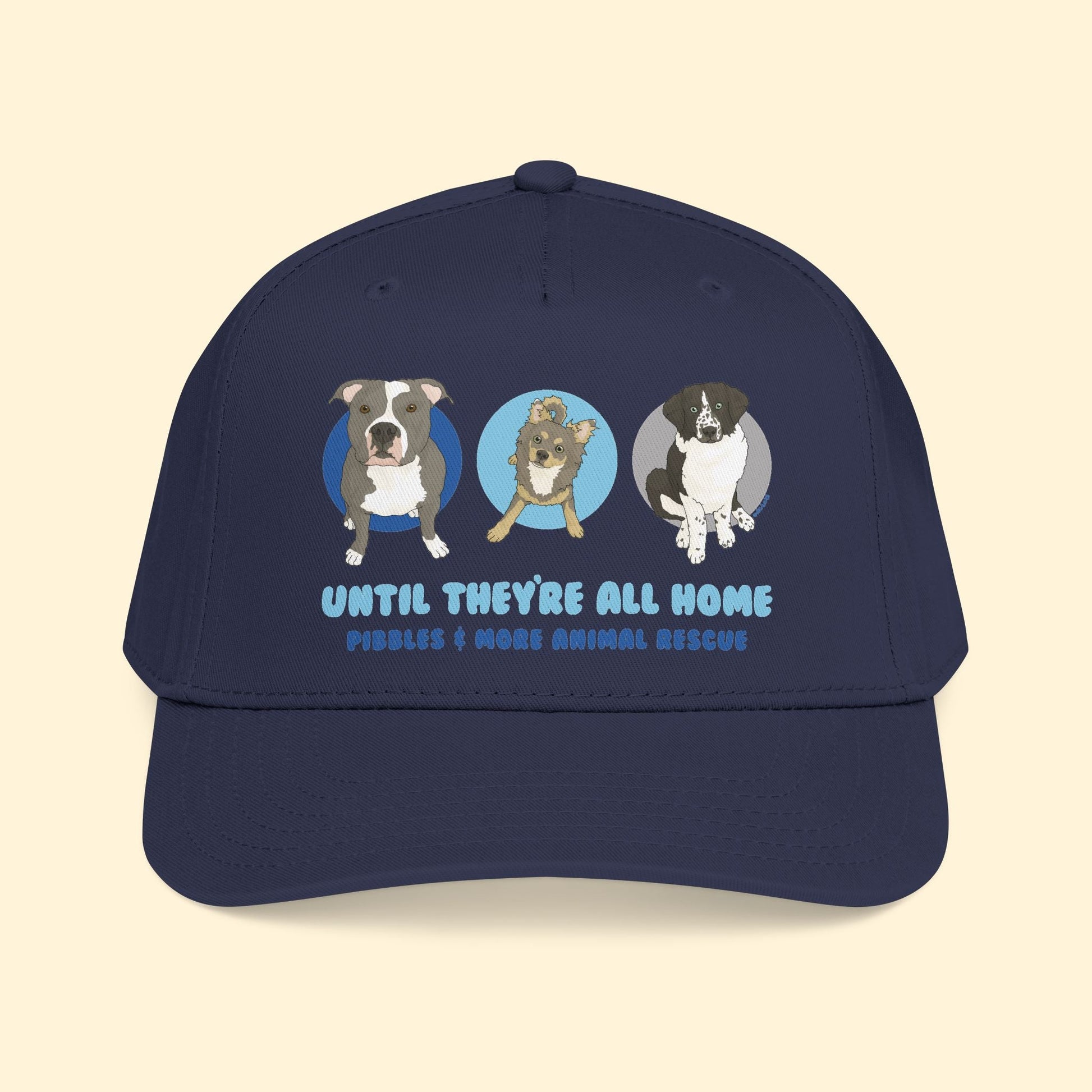 Baseball Cap | FUNDRAISER | Pibbles & More Animal Rescue - Detezi Designs - 12812386866412823302