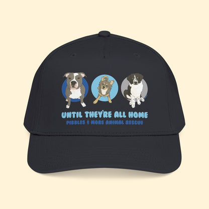 Baseball Cap | FUNDRAISER | Pibbles & More Animal Rescue - Detezi Designs - 29433908533807566017