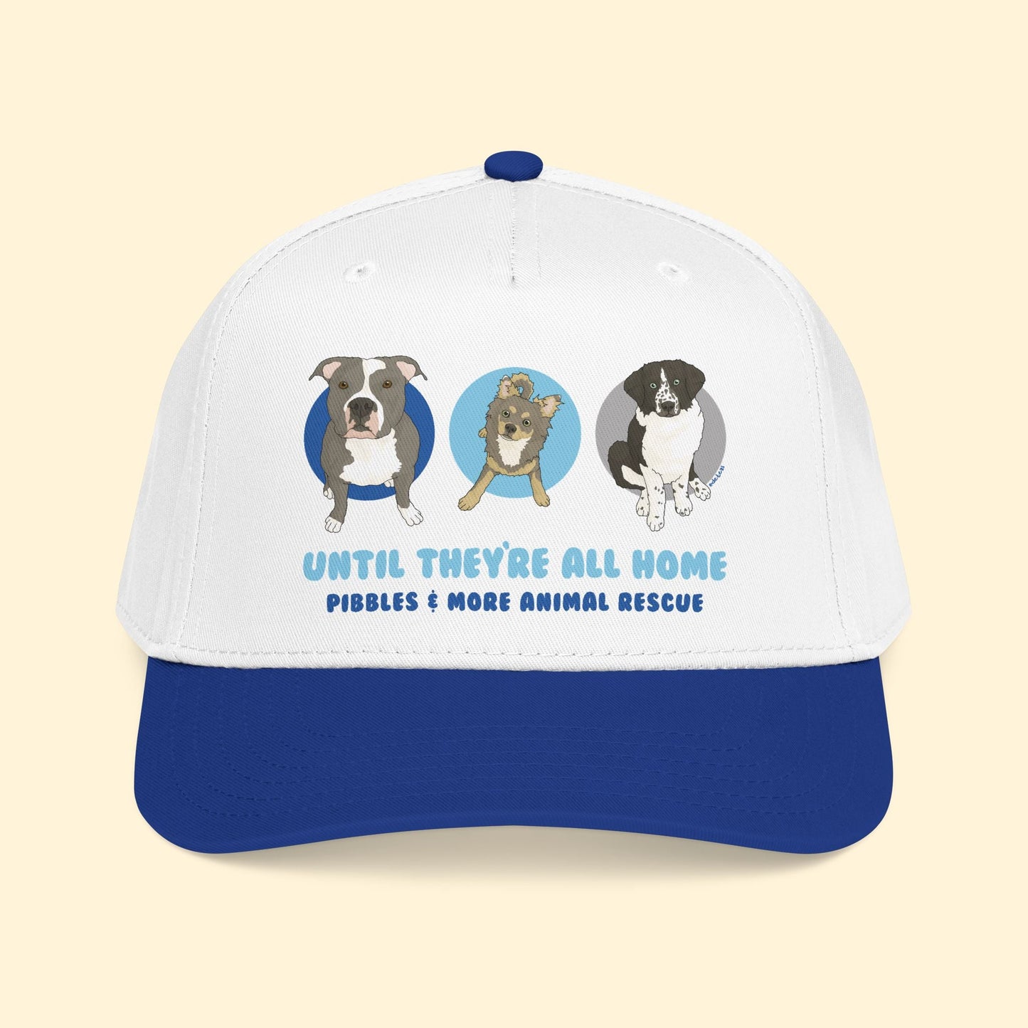 Baseball Cap | FUNDRAISER | Pibbles & More Animal Rescue - Detezi Designs - 79116634659489065311