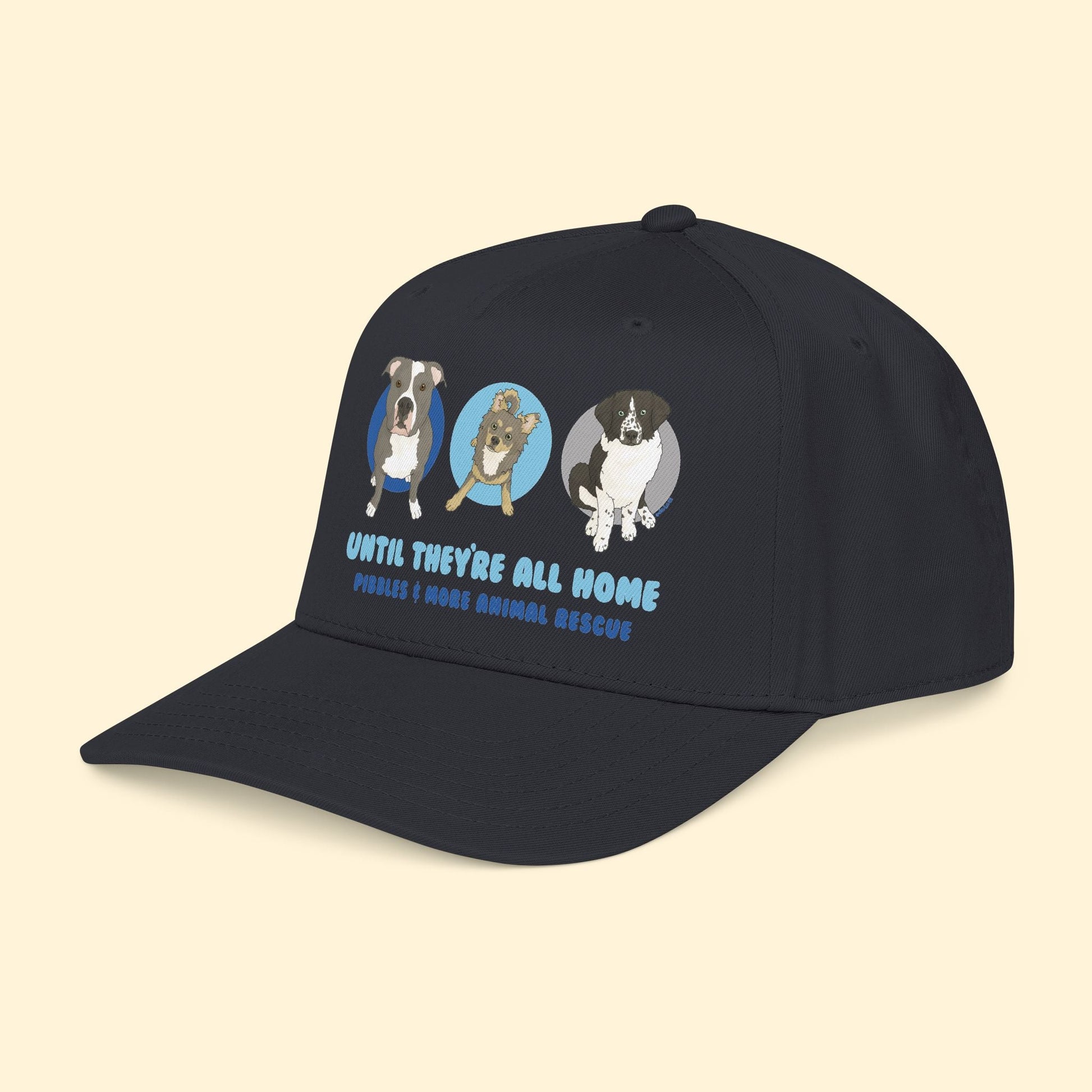 Baseball Cap | FUNDRAISER | Pibbles & More Animal Rescue - Detezi Designs - 79116634659489065311