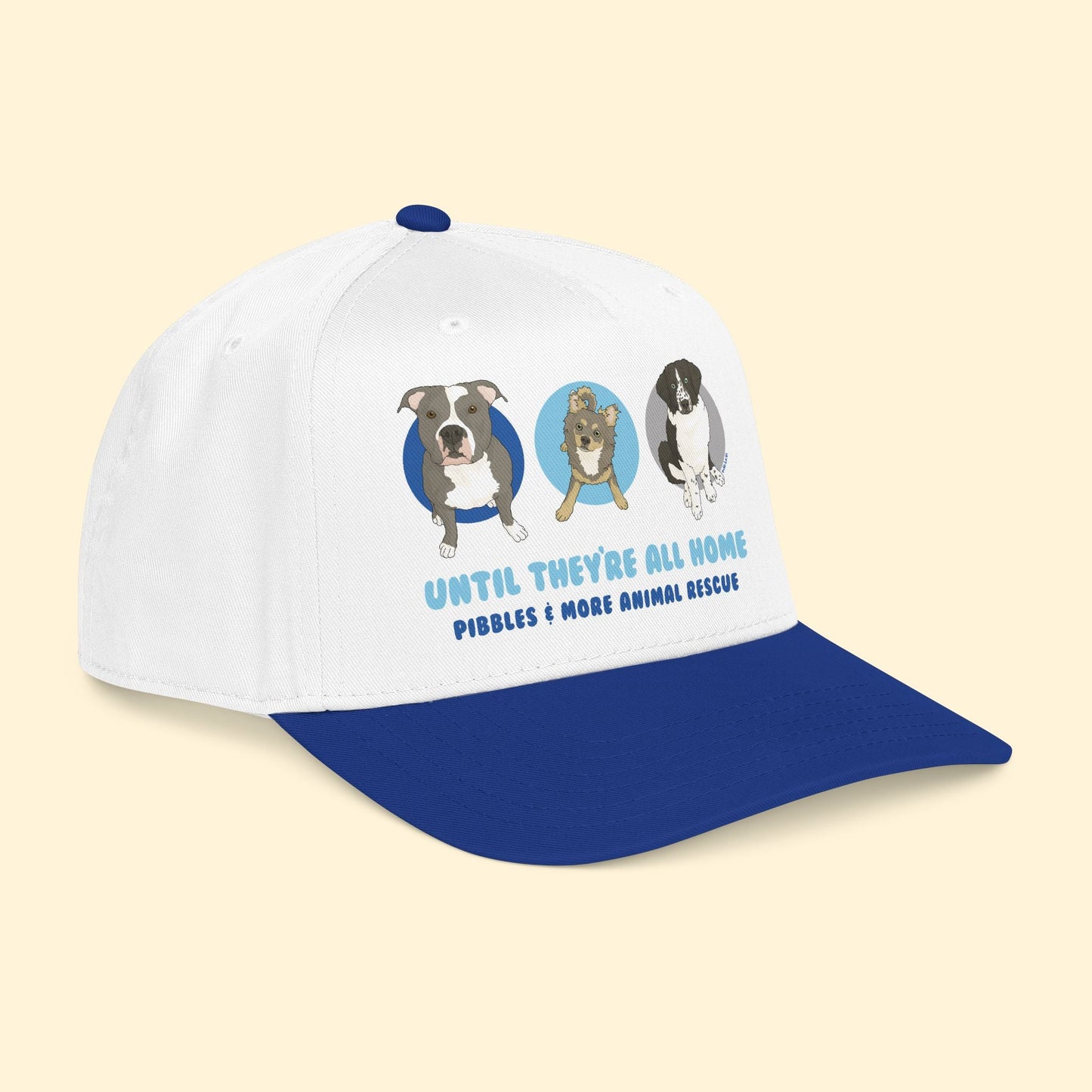 Baseball Cap | FUNDRAISER | Pibbles & More Animal Rescue - Detezi Designs - 79116634659489065311
