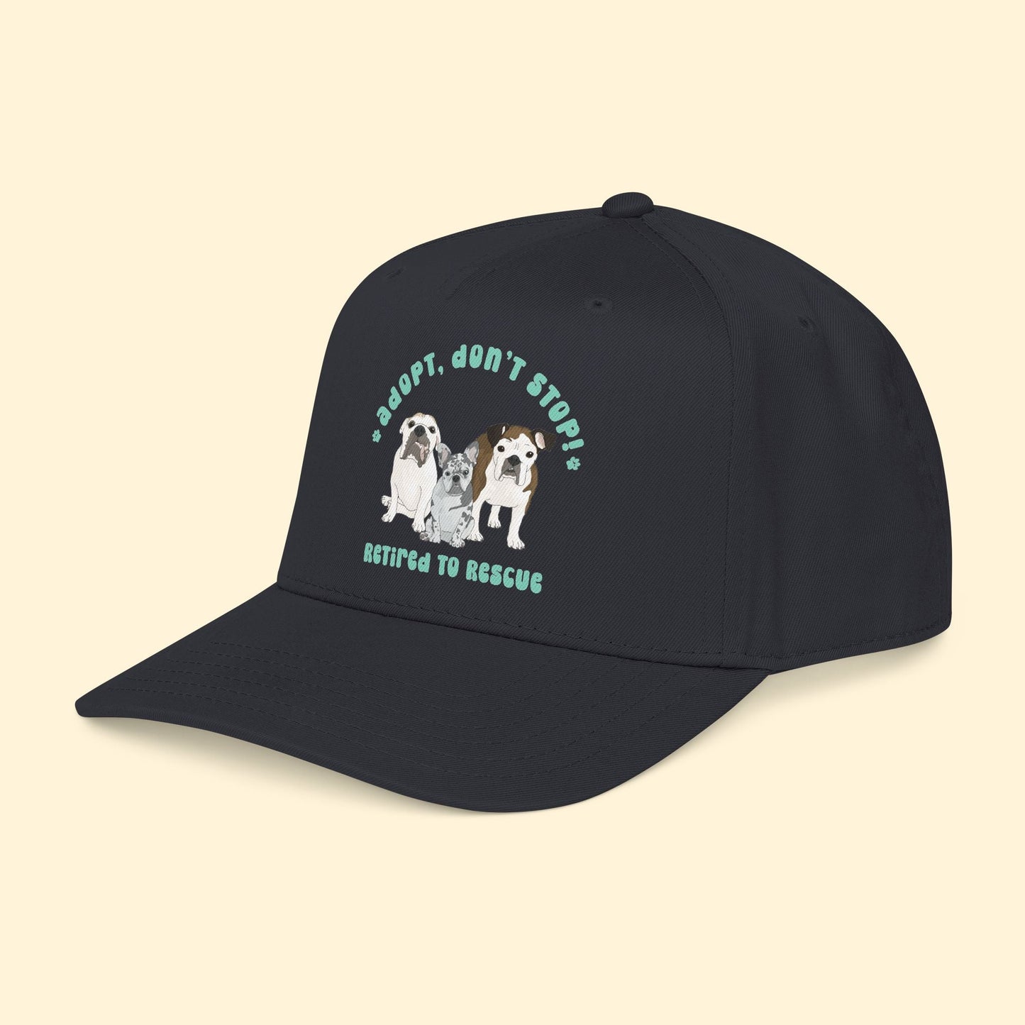 Baseball Cap | FUNDRAISER | Retired to Rescue - Detezi Designs - 10940536117064124258