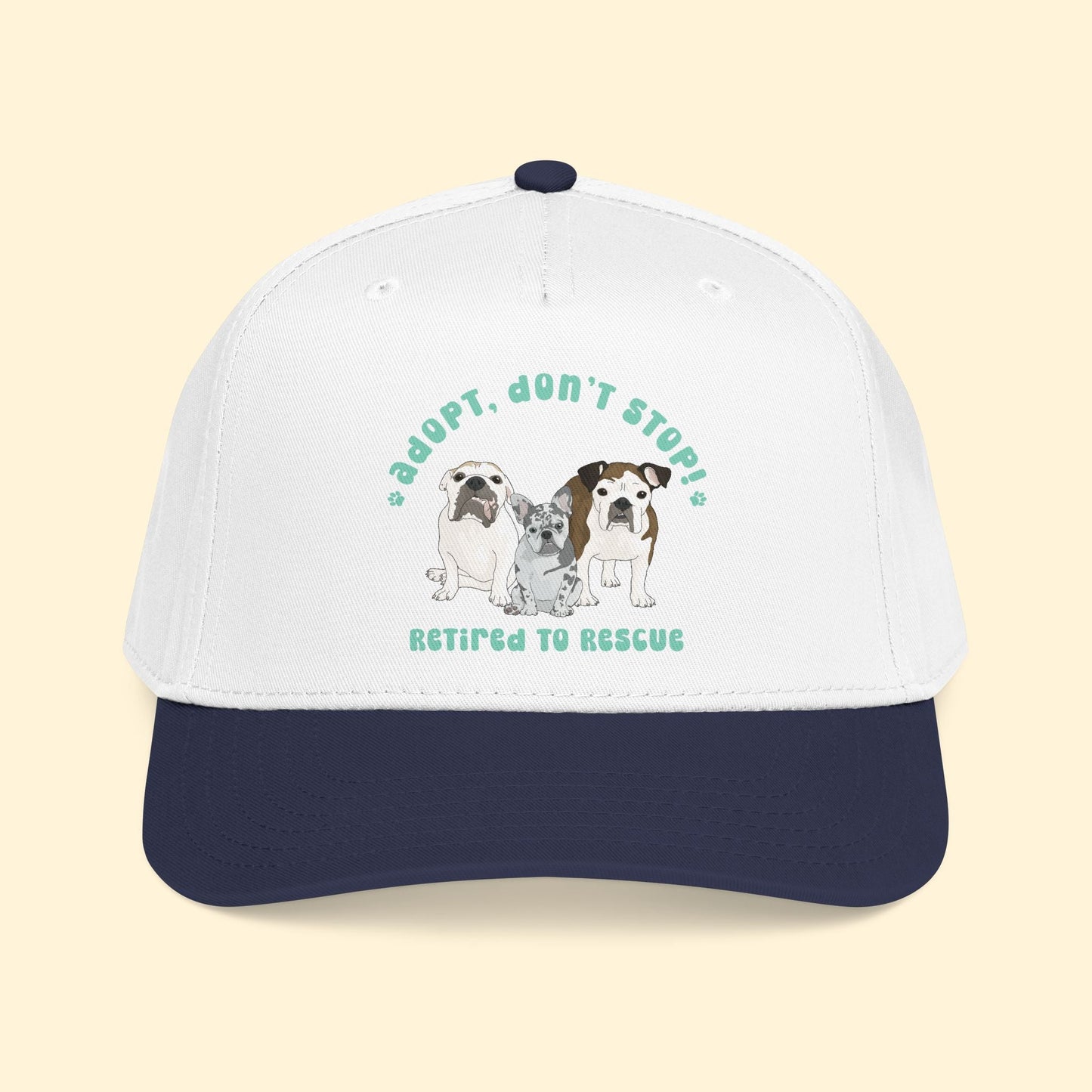 Baseball Cap | FUNDRAISER | Retired to Rescue - Detezi Designs - 10940536117064124258