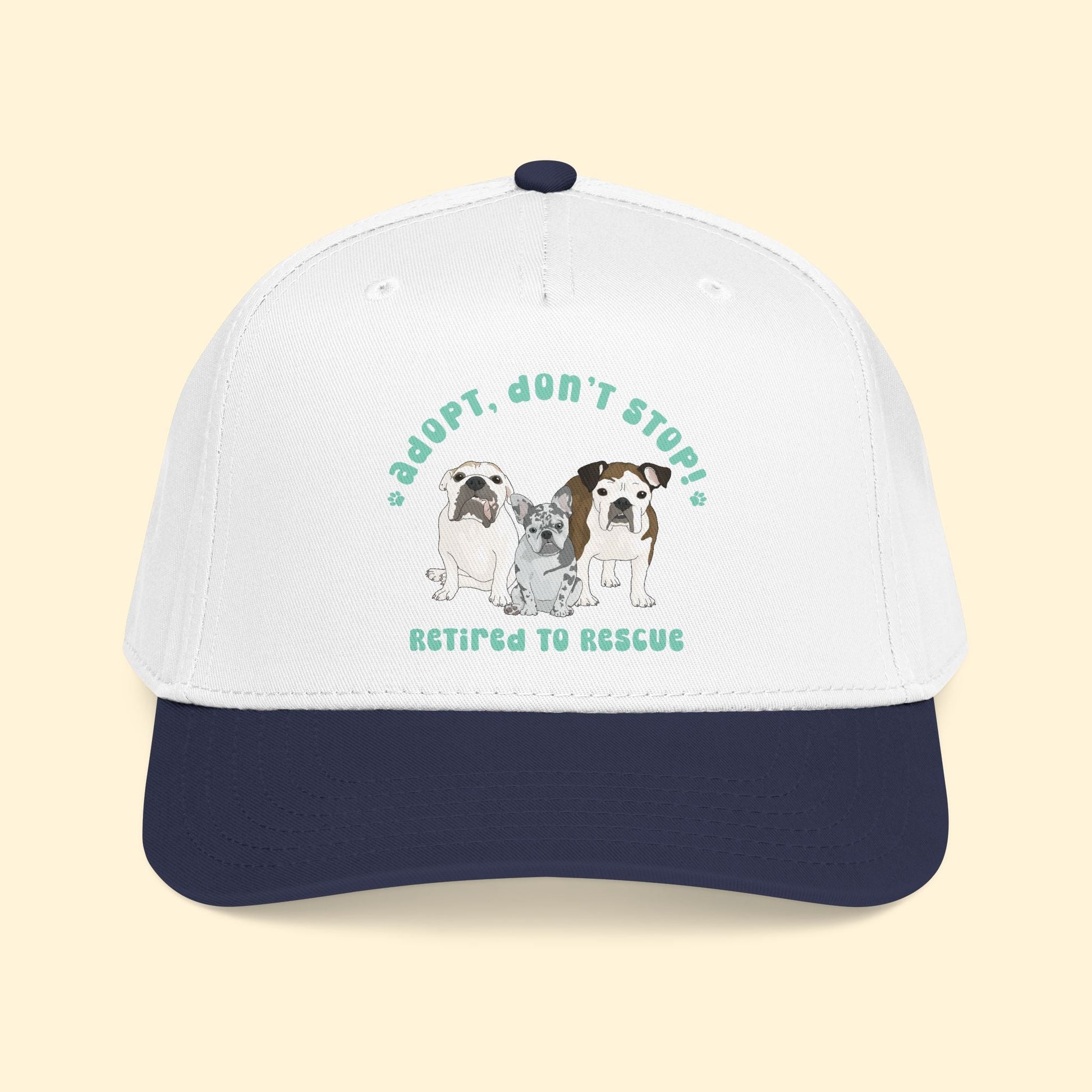 Baseball Cap | FUNDRAISER | Retired to Rescue - Detezi Designs - 10940536117064124258