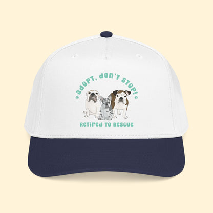 Baseball Cap | FUNDRAISER | Retired to Rescue - Detezi Designs - 10940536117064124258
