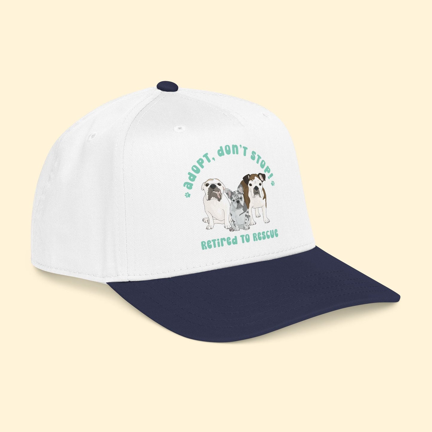 Baseball Cap | FUNDRAISER | Retired to Rescue - Detezi Designs - 11472799580890748258