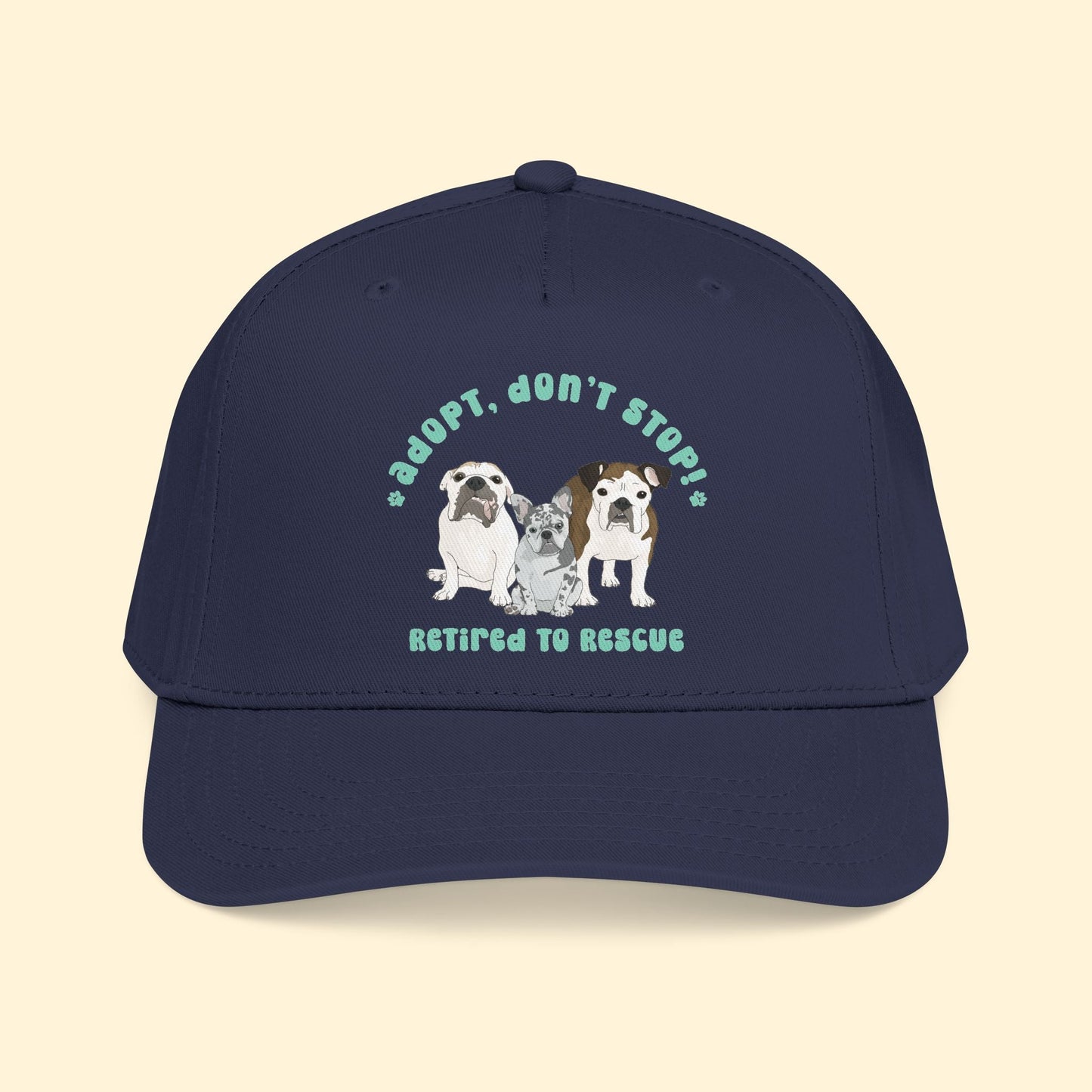 Baseball Cap | FUNDRAISER | Retired to Rescue - Detezi Designs - 11472799580890748258