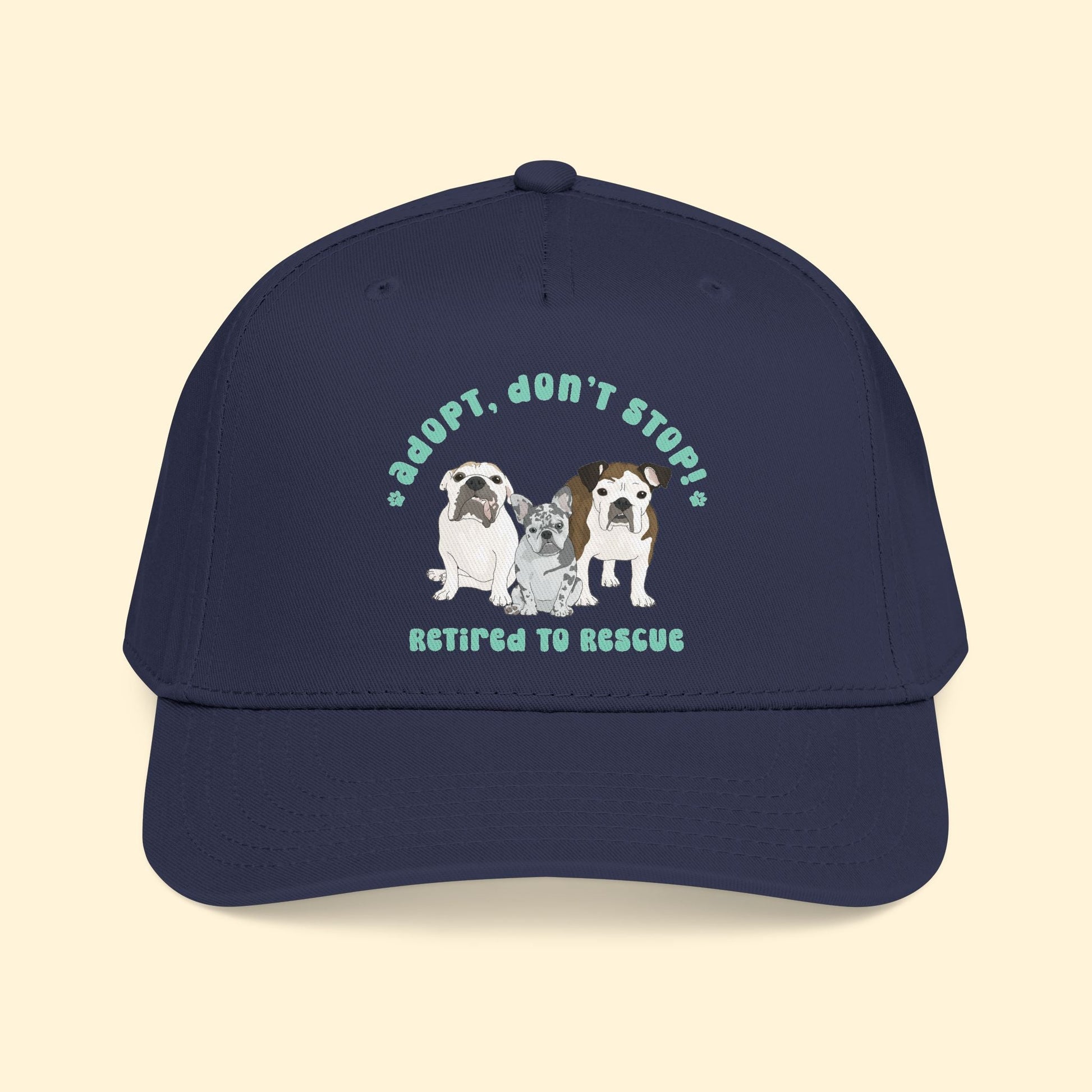Baseball Cap | FUNDRAISER | Retired to Rescue - Detezi Designs - 11472799580890748258