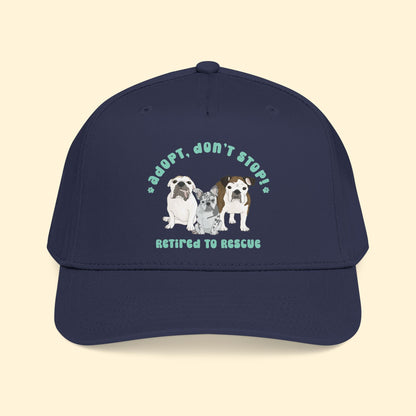 Baseball Cap | FUNDRAISER | Retired to Rescue - Detezi Designs - 11472799580890748258