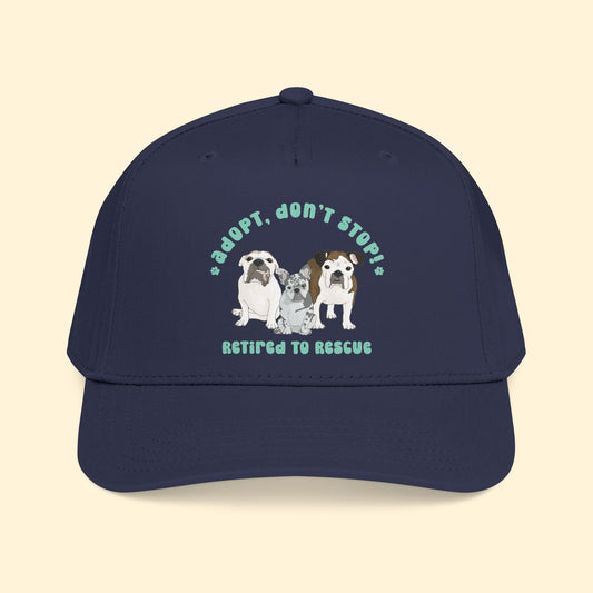 Baseball Cap | FUNDRAISER | Retired to Rescue - Detezi Designs - 11472799580890748258