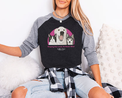 Baseball Tee | 3/4 Sleeve Unisex | FUNDRAISER | Tyson's Place
