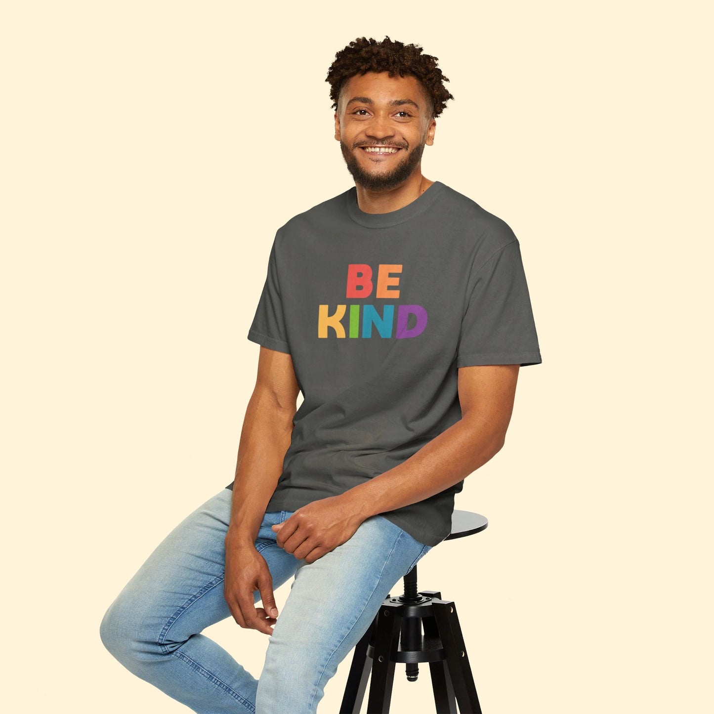 Be Kind | Comfort Colors Unisex T-shirt - Detezi Designs - 15376771479332552625