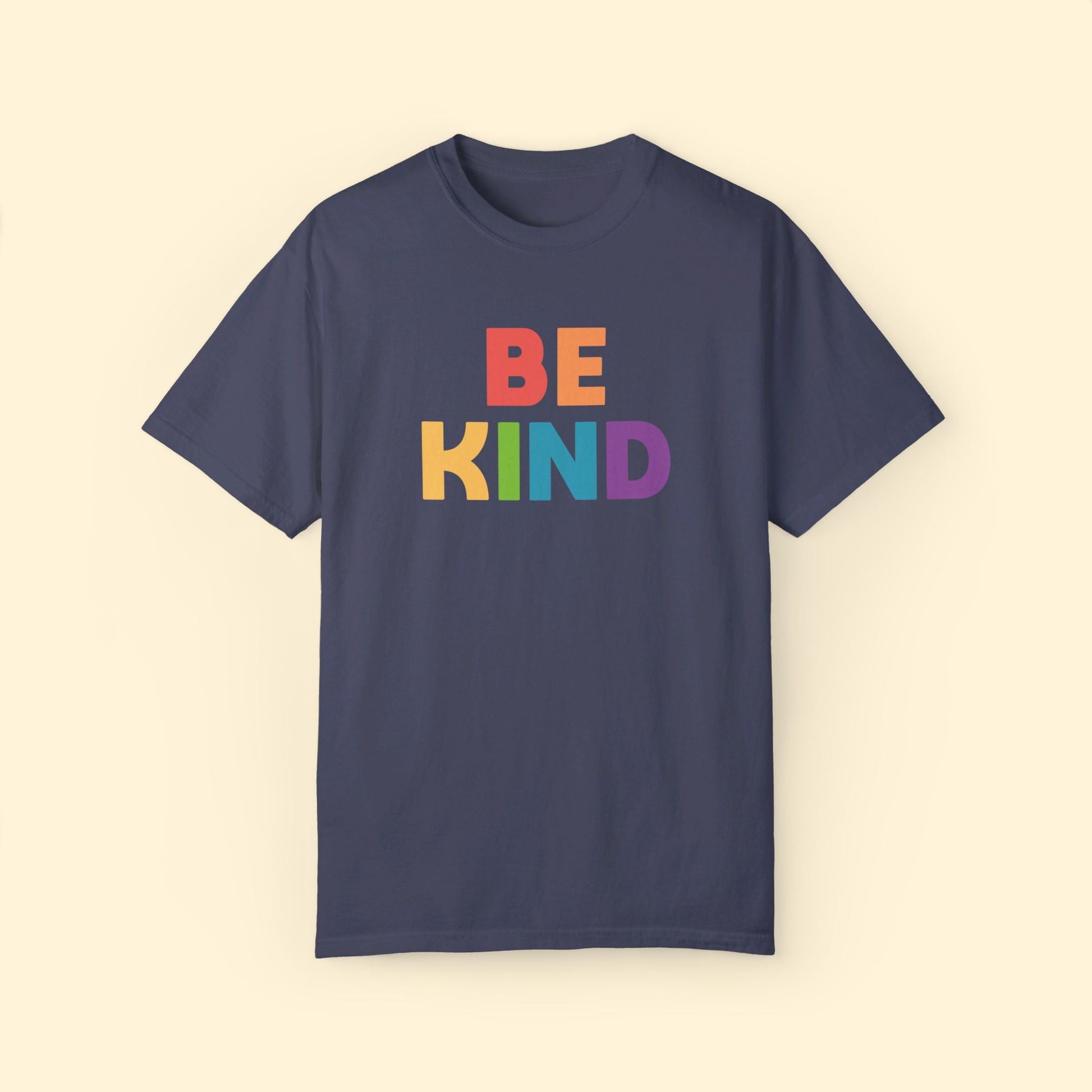 Be Kind | Comfort Colors Unisex T-shirt - Detezi Designs - 27833039218617336378