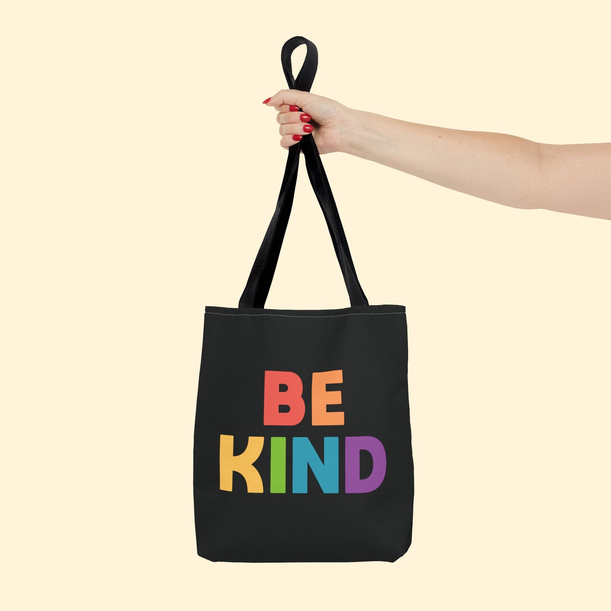 Be Kind Rainbow | Tote Bag - Detezi Designs - 43497094569546269157