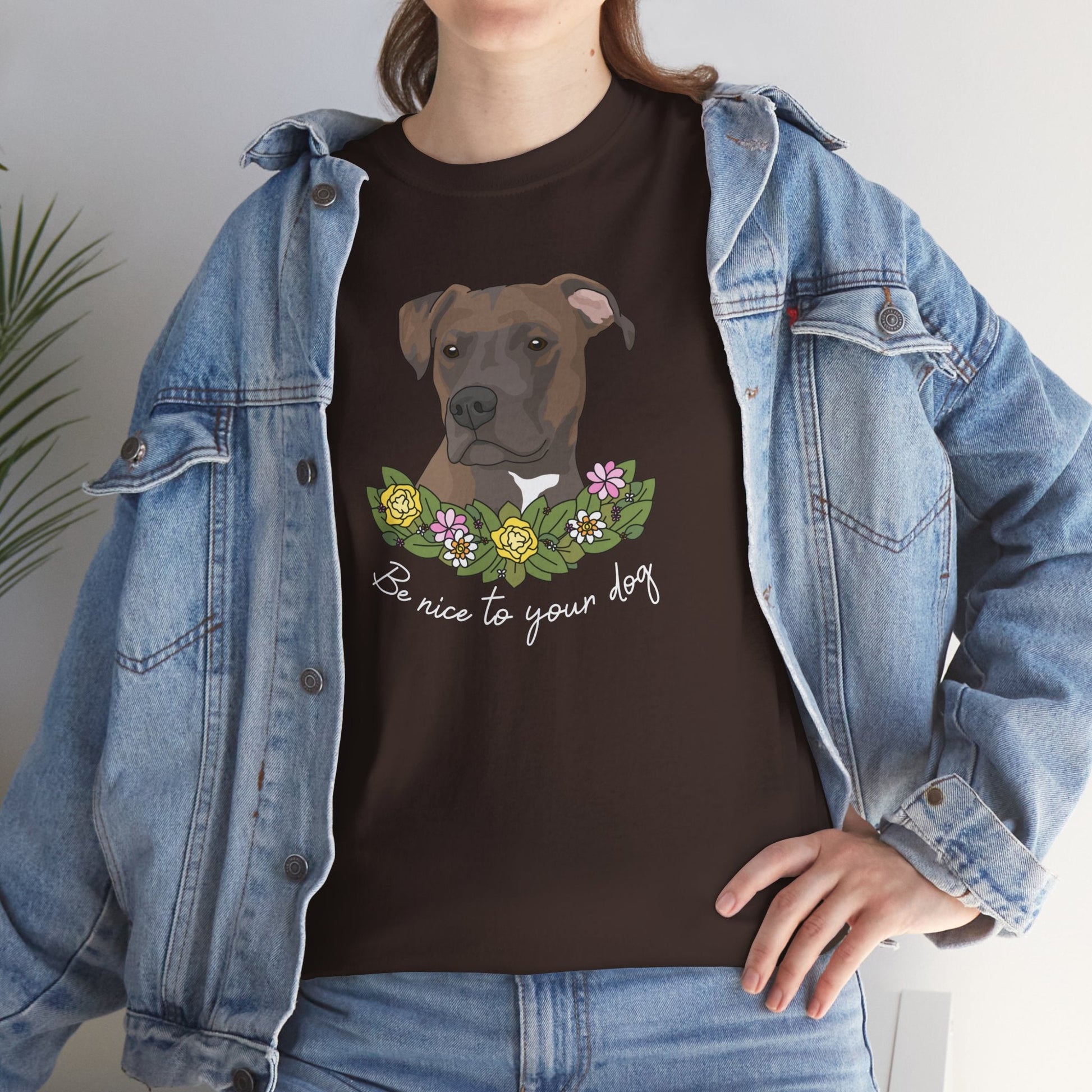 Be Nice to Your Dog | T-shirt - Detezi Designs-69861543300021084124