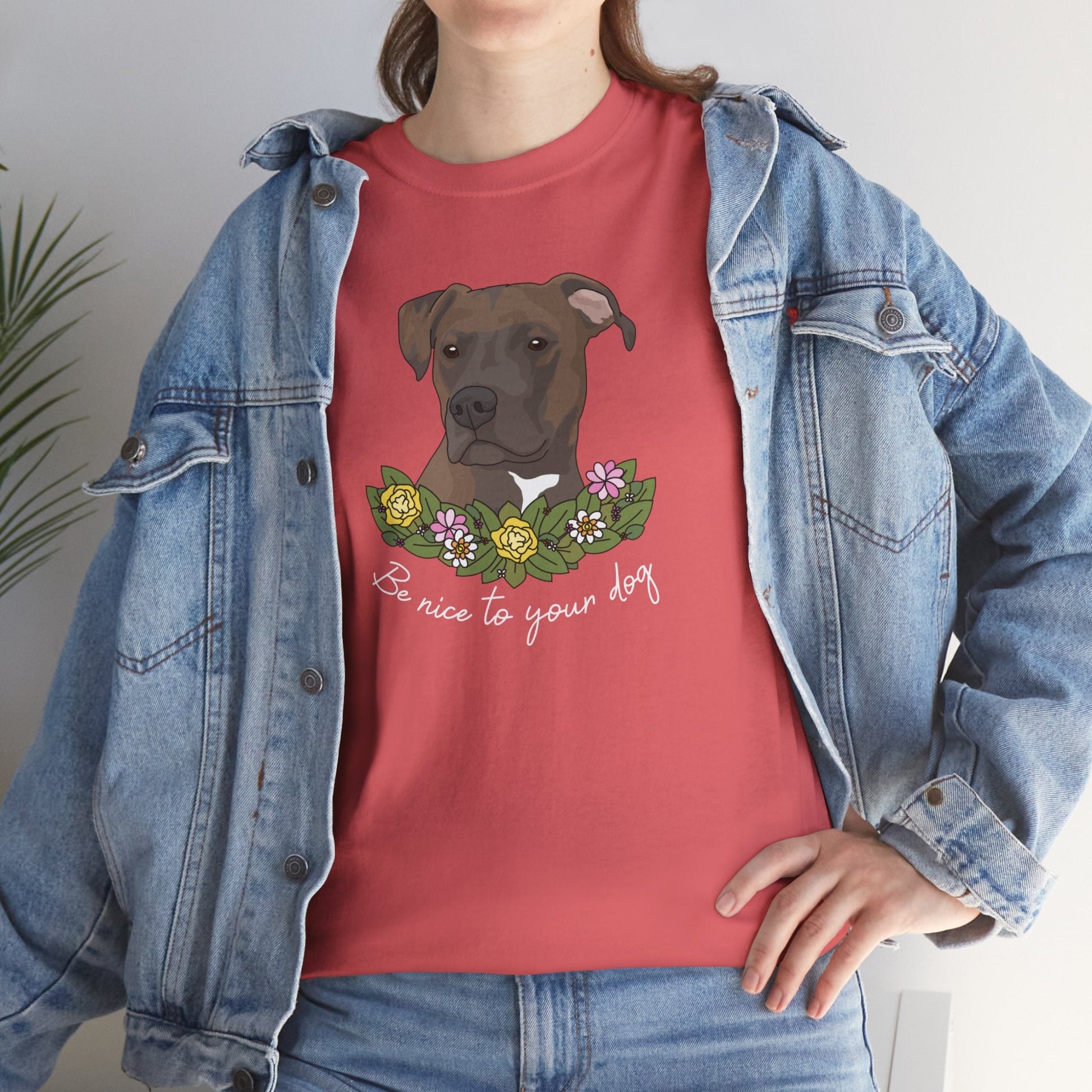 Be Nice to Your Dog | T-shirt - Detezi Designs-69861543300021084124