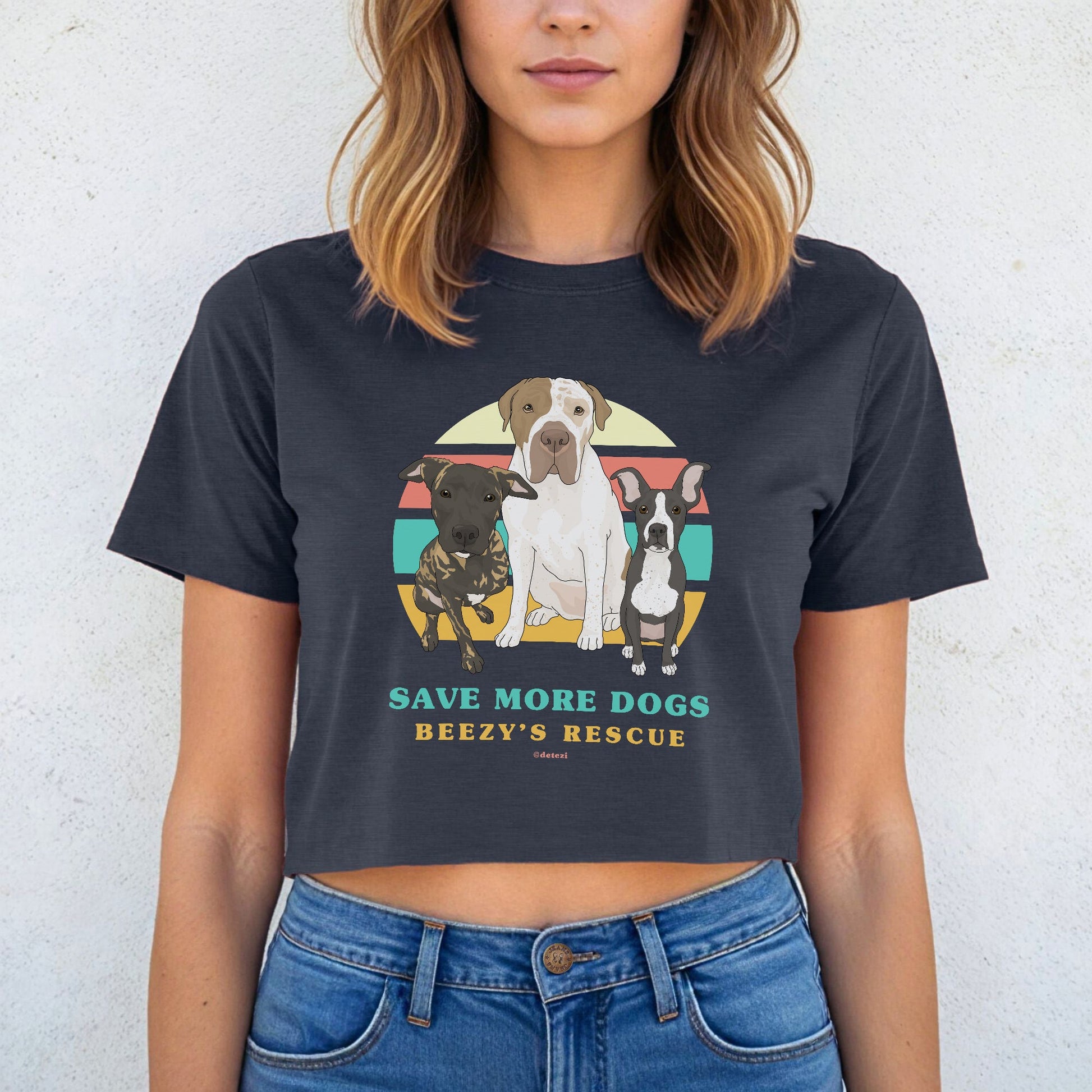 Beezy's Rescue | FUNDRAISER | Festival Crop Top - Detezi Designs - 18295412860998682645