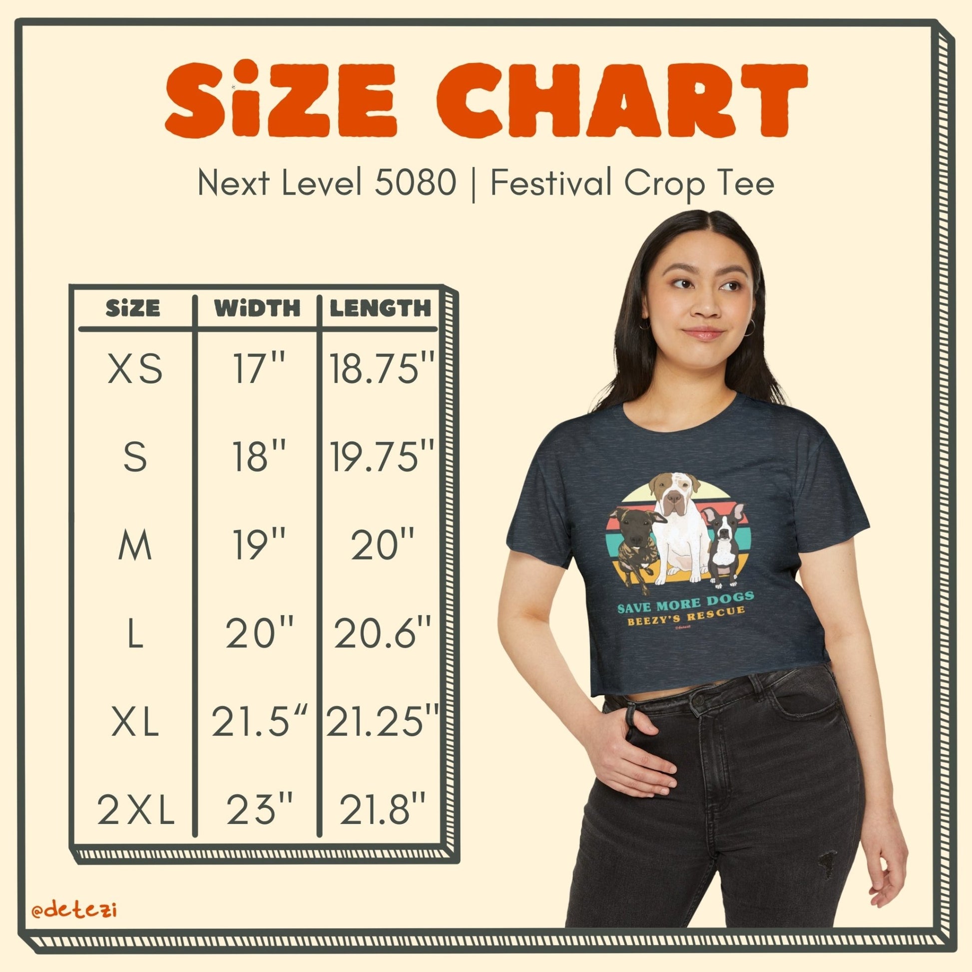 Beezy's Rescue | FUNDRAISER | Festival Crop Top - Detezi Designs - 18295412860998682645