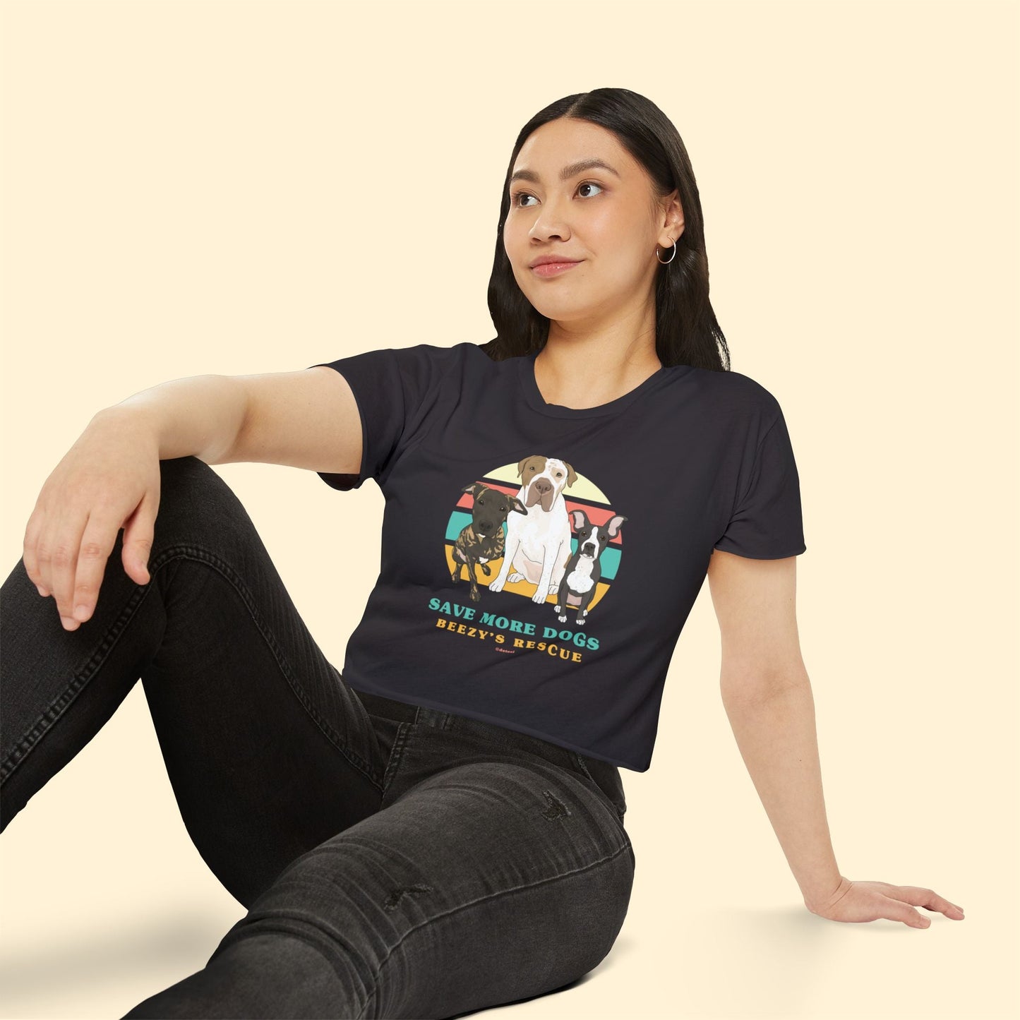 Beezy's Rescue | FUNDRAISER | Festival Crop Top - Detezi Designs - 18295412860998682645