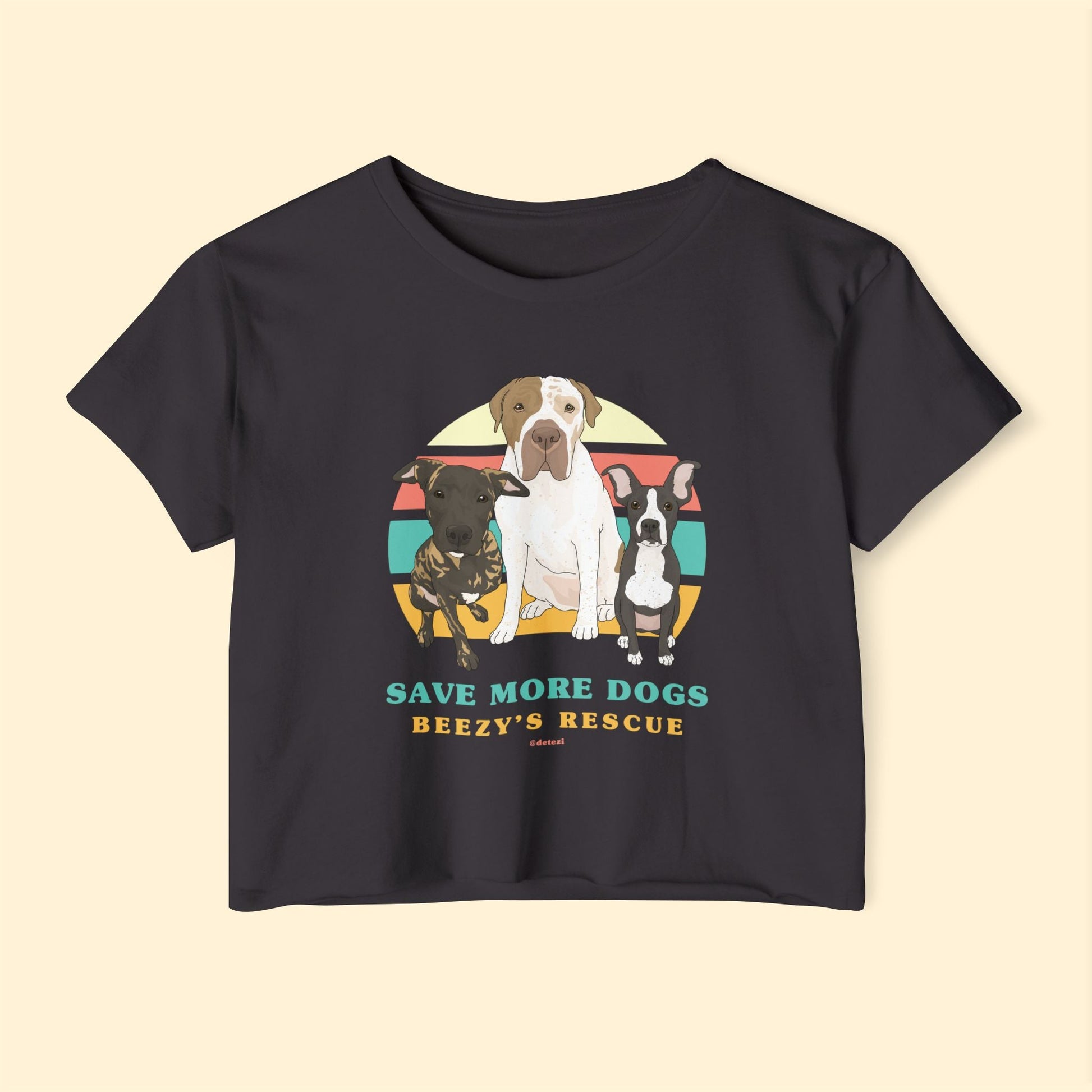 Beezy's Rescue | FUNDRAISER | Festival Crop Top - Detezi Designs - 31842049404617926667