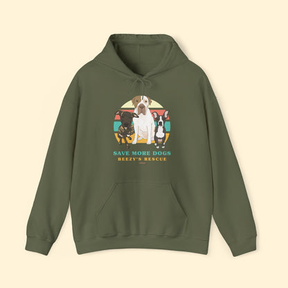 Beezy's Rescue | FUNDRAISER | Hooded Sweatshirt - Detezi Designs - 25591654919115455878