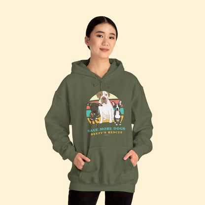 Beezy's Rescue | FUNDRAISER | Hooded Sweatshirt - Detezi Designs - 88266813982033404156