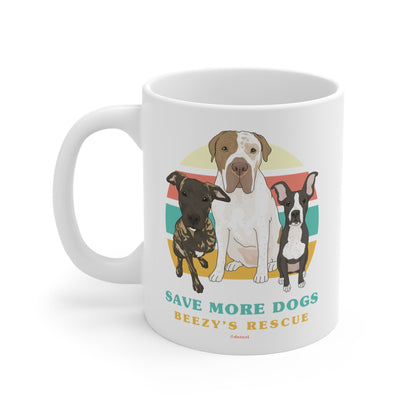 Beezy's Rescue | FUNDRAISER | Mug - Detezi Designs - 17515972123317862489