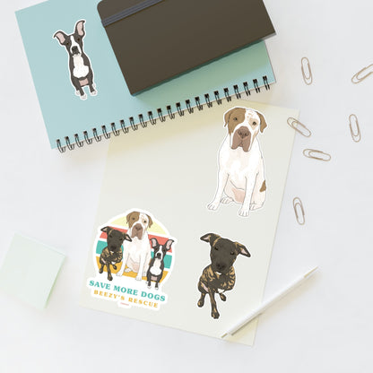 Beezy's Rescue | FUNDRAISER | Sticker Sheet - Detezi Designs - 11841169118993243389