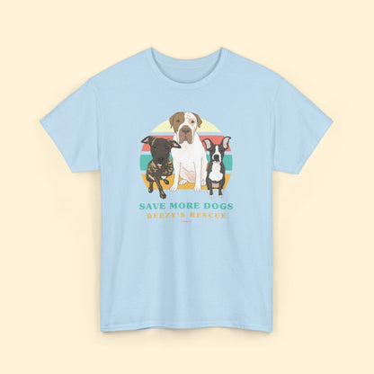 Beezy's Rescue | FUNDRAISER | Unisex T-shirt - Detezi Designs - 28964360738396556221