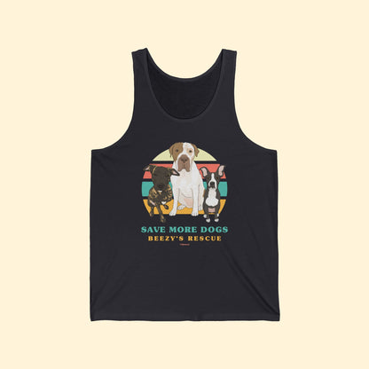 Beezy's Rescue | FUNDRAISER | Unisex Tank - Detezi Designs - 96949444931038805317