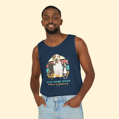 Beezy's Rescue | FUNDRAISER | Unisex Tank Top - Detezi Designs - 30224096369698598423