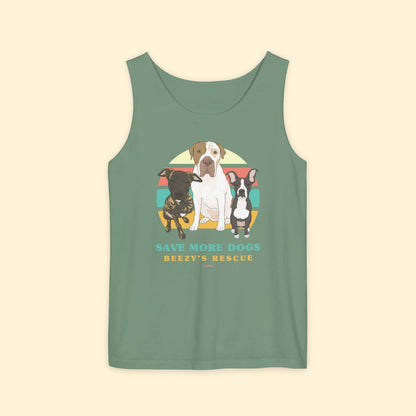 Beezy's Rescue | FUNDRAISER | Unisex Tank Top - Detezi Designs - 30224096369698598423