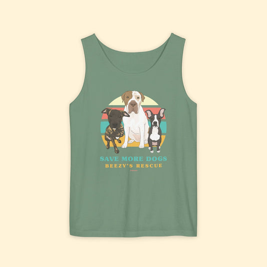 Beezy's Rescue | FUNDRAISER | Unisex Tank Top - Detezi Designs - 30224096369698598423