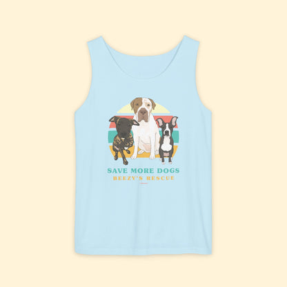 Beezy's Rescue | FUNDRAISER | Unisex Tank Top - Detezi Designs - 32821747460833126230