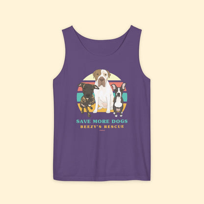 Beezy's Rescue | FUNDRAISER | Unisex Tank Top - Detezi Designs - 37745781831096450015