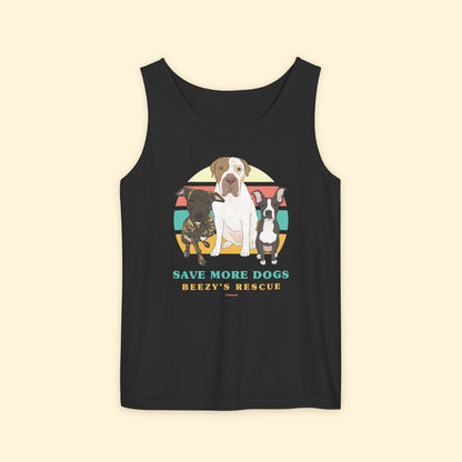 Beezy's Rescue | FUNDRAISER | Unisex Tank Top - Detezi Designs - 95769142413257267677