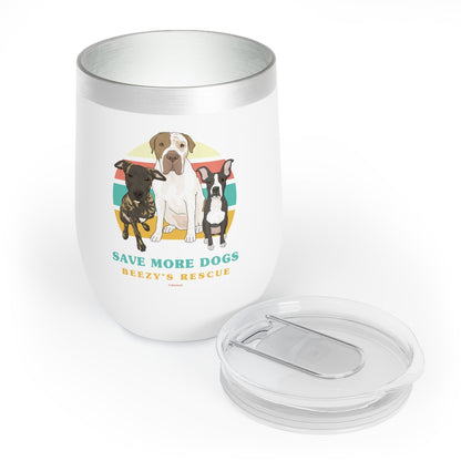 Beezy's Rescue | FUNDRAISER | Wine Tumbler - Detezi Designs - 21150609127011013884