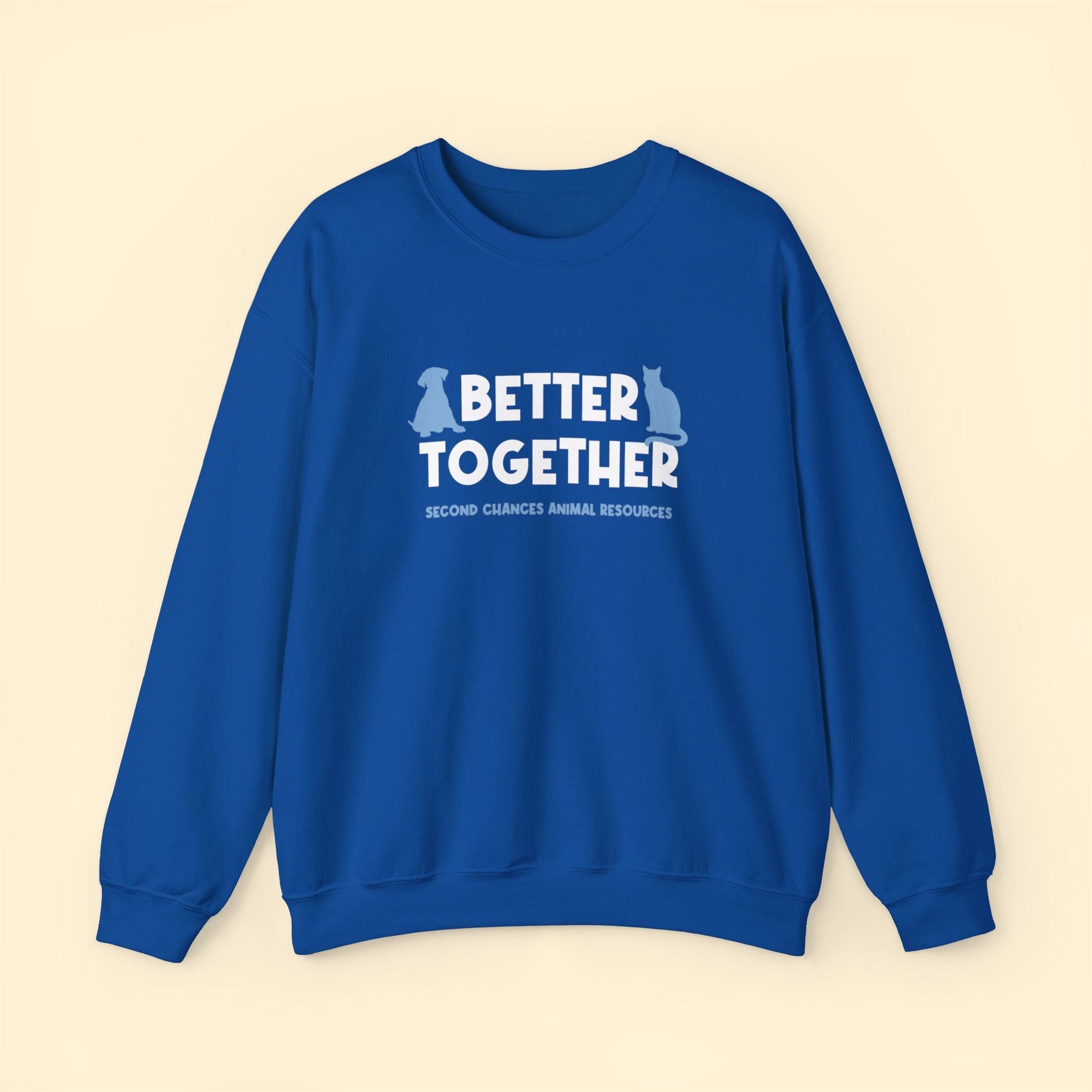 Better Together | FUNDRAISER for SCAR | Crewneck Sweatshirt - Detezi Designs - 28236839309285426445