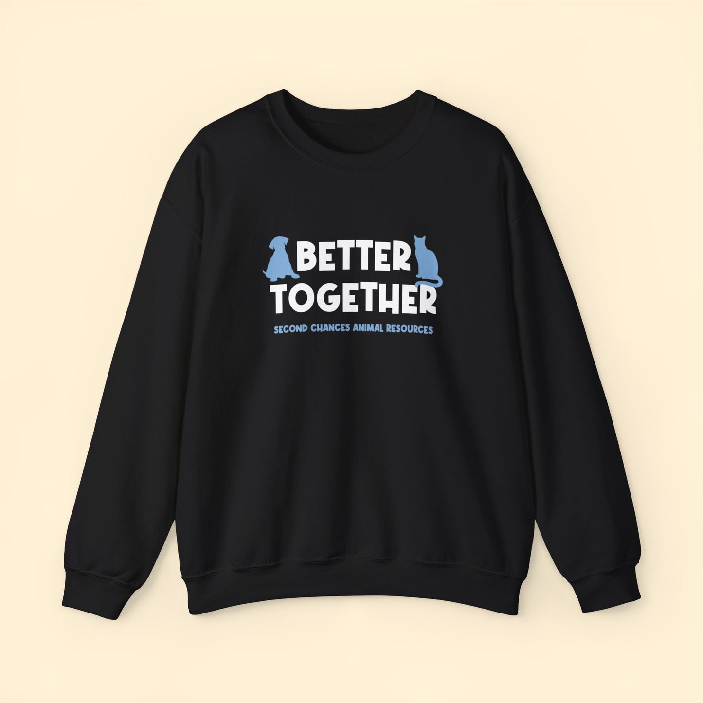 Better Together | FUNDRAISER for SCAR | Crewneck Sweatshirt - Detezi Designs - 69876730107445378548