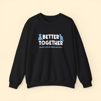 Better Together | FUNDRAISER for SCAR | Crewneck Sweatshirt - Detezi Designs - 69876730107445378548