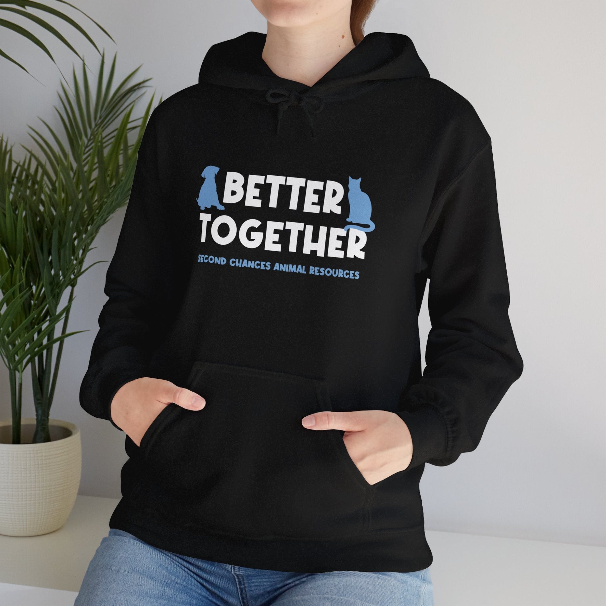 Better Together | FUNDRAISER for SCAR | Hooded Sweatshirt - Detezi Designs - 15908039776341062478