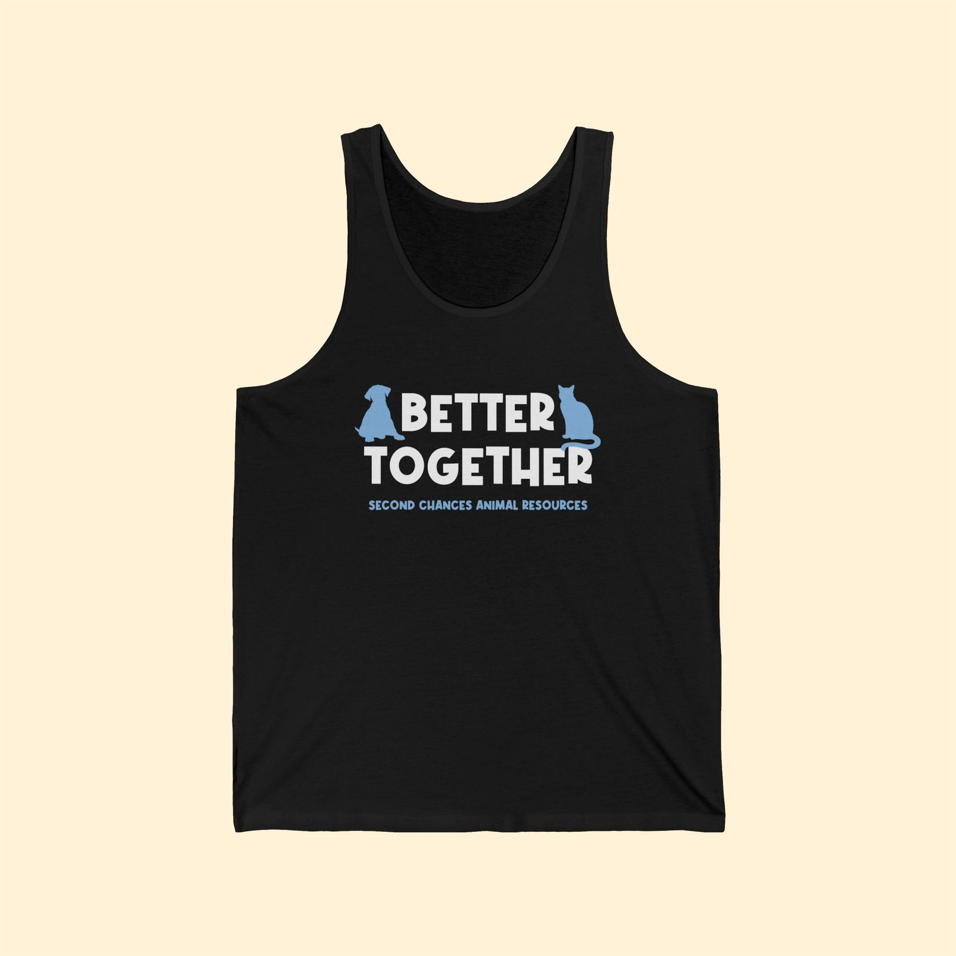 Better Together | FUNDRAISER for SCAR | Unisex Jersey Tank - Detezi Designs - 13035996200523810707